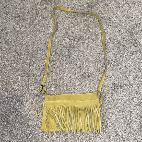 cute yellow purse